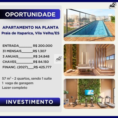 Apartamento à venda em Vila Velha, Praia de Itaparica, com 2 quartos, com 57 m², Mahalo Residence